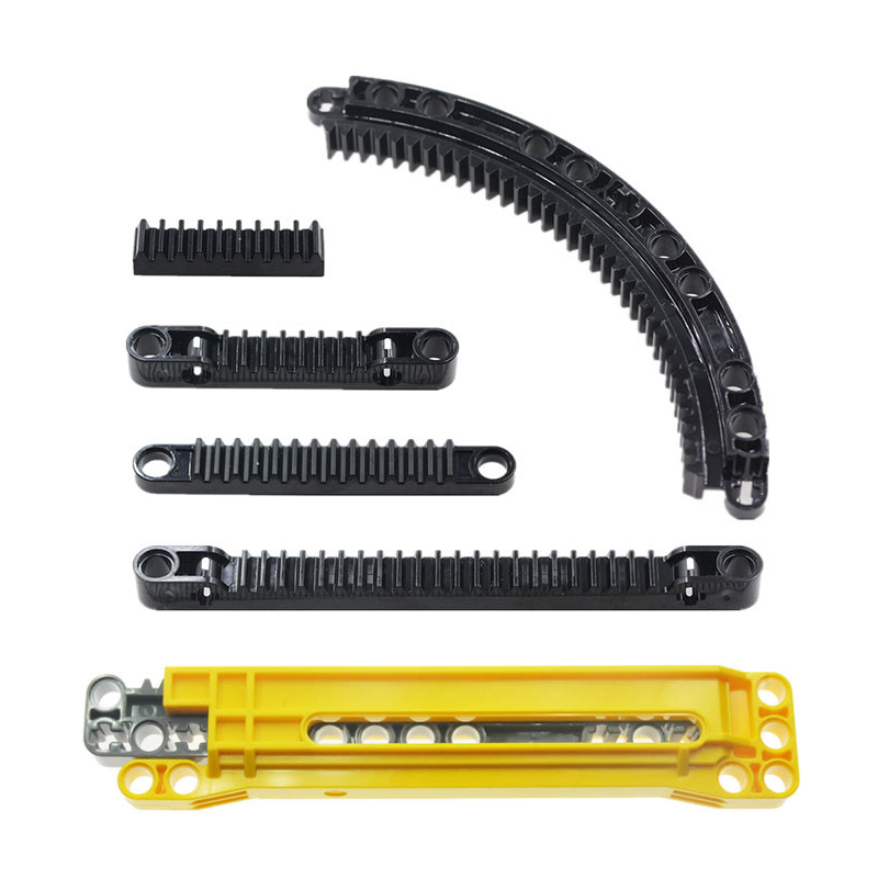 Tech Gear Accessories - Blocos de construção moc engrenagem rack